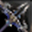 Archer exclusive weapon. Requires Hard or Ulitmate Mode. Crossbow with mechanisms made from meteor fragments, possessing massive destructive power. (+30 LUC +6 DEX)